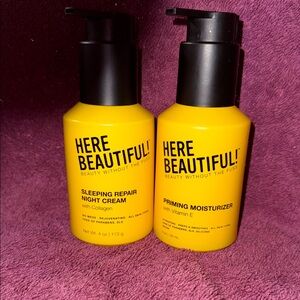 Here Beautiful! Night Cream and Moisturizer Set